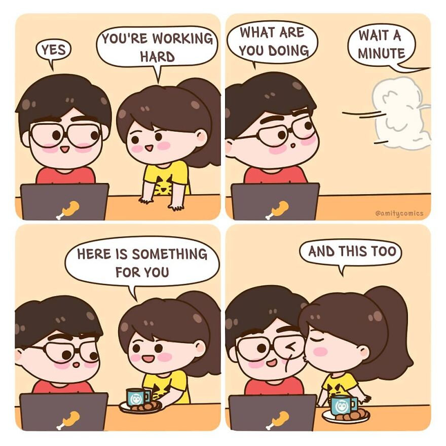 These Comics Will Prove That You Are In A Happy Relationship