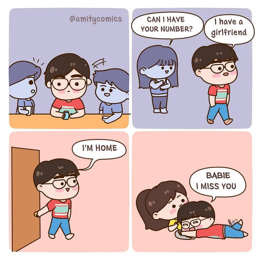These Comics Will Prove That You Are In A Happy Relationship