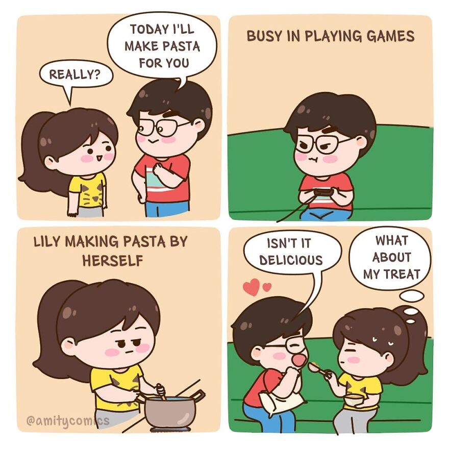 These Comics Will Prove That You Are In A Happy Relationship