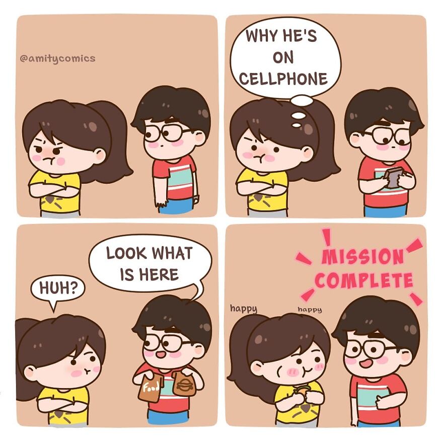 These Comics Will Prove That You Are In A Happy Relationship