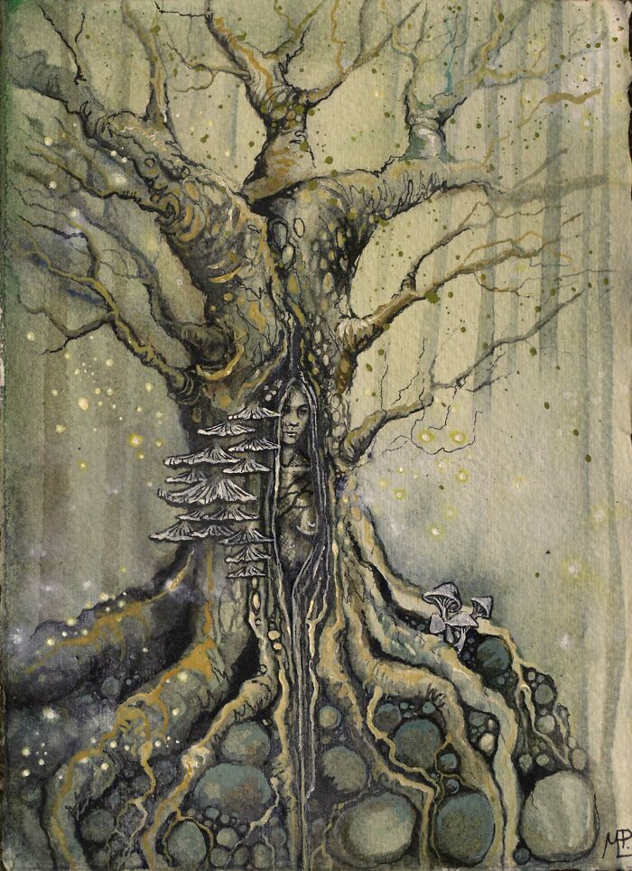 I Create Fantastical Sculptures And Illustrations Inspired By Nature