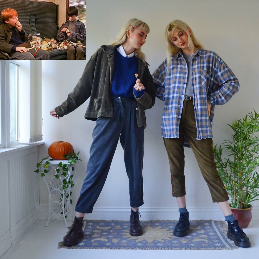 Twins Show How Pop Culture Characters Would Dress In Real Life