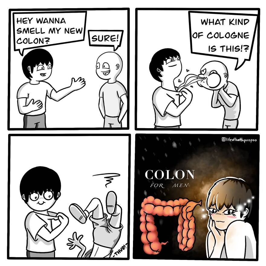 Twisted Comics By 'Bathpoopoo' For People Who Love Dark Humor