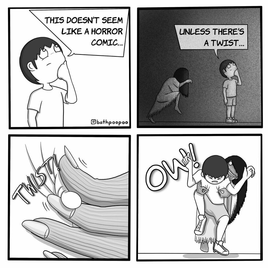 Twisted Comics By 'Bathpoopoo' For People Who Love Dark Humor