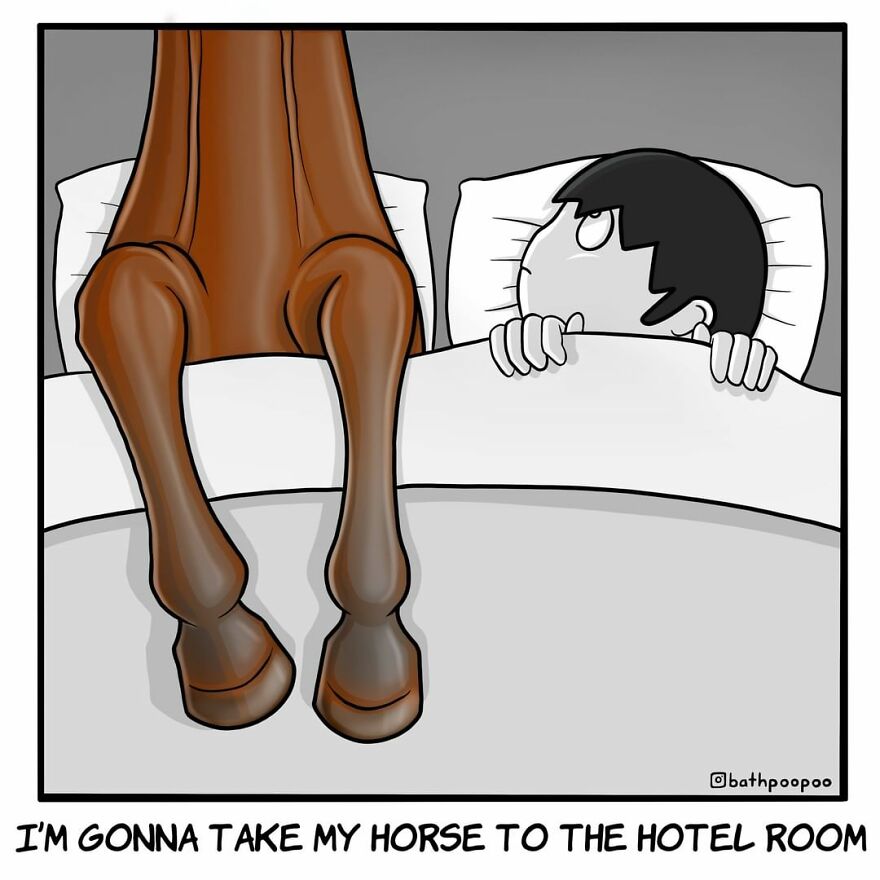 Twisted Comics By 'Bathpoopoo' For People Who Love Dark Humor