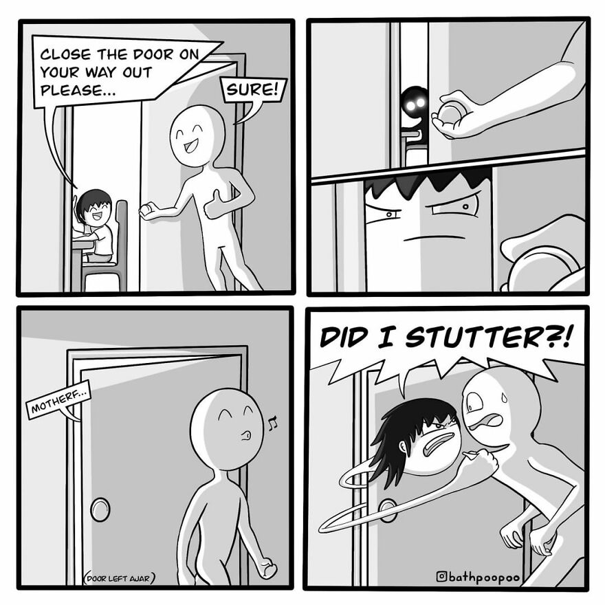 Twisted Comics By 'Bathpoopoo' For People Who Love Dark Humor