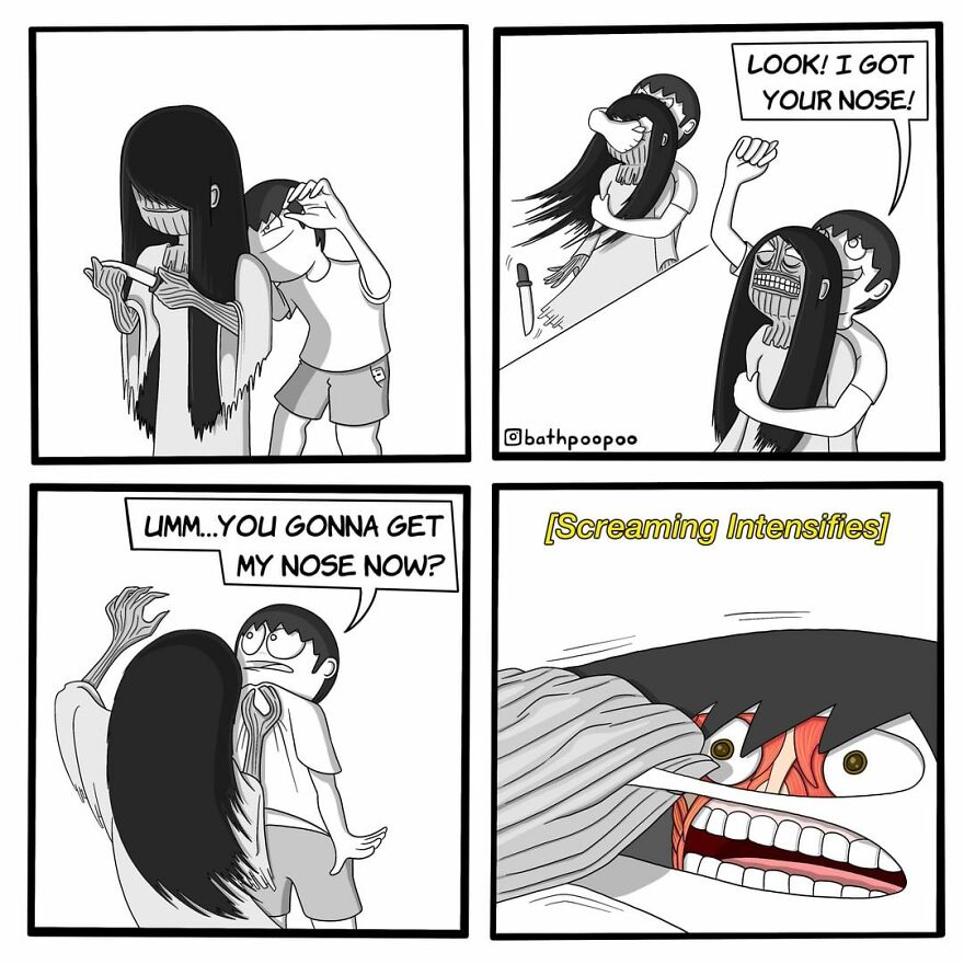 Twisted Comics By 'Bathpoopoo' For People Who Love Dark Humor