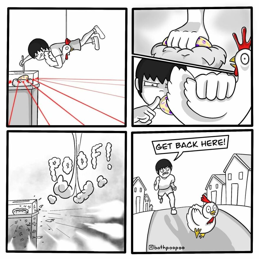 Twisted Comics By 'Bathpoopoo' For People Who Love Dark Humor