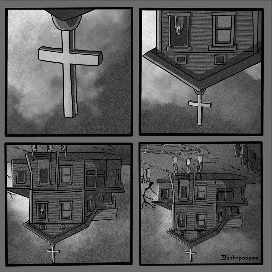 Twisted Comics By 'Bathpoopoo' For People Who Love Dark Humor