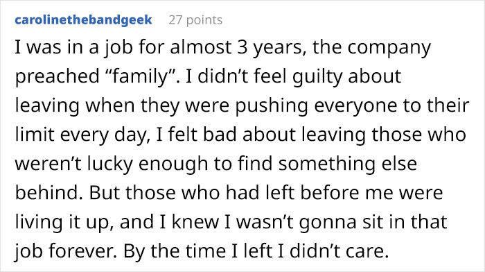 &ldquo;You Are Not &lsquo;Family&rsquo; To Your Company&rdquo;: Online Users Discuss Whether You Should Put Your Job&rsquo;s Needs Before Your Own