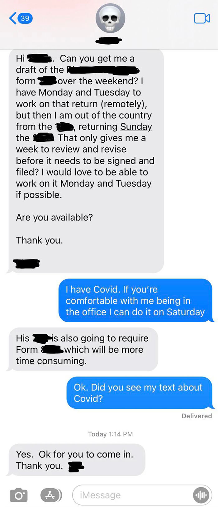 My Boss’s Concern For My Health Is So Touching