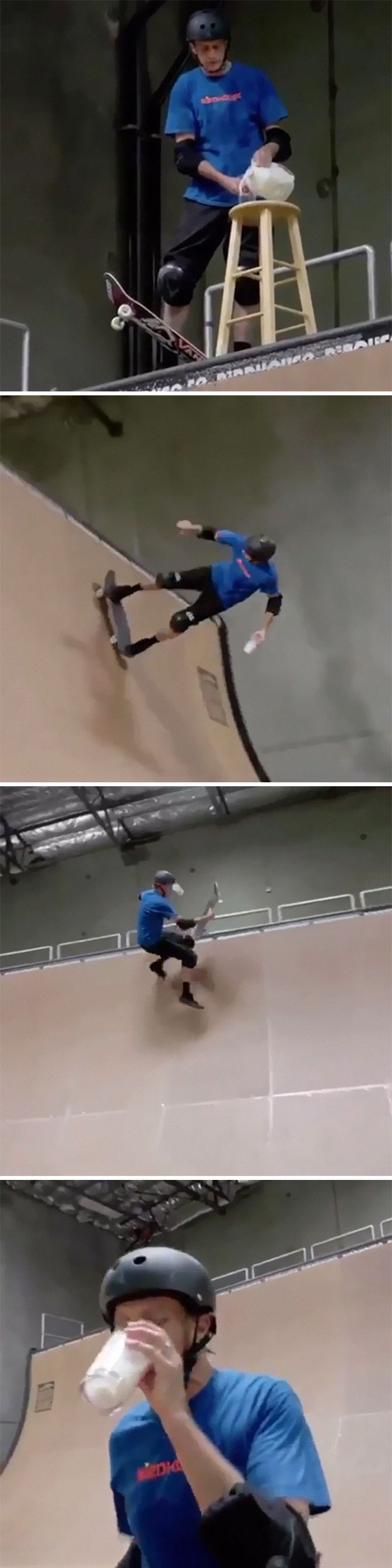 Tony Hawk Not Spilling The Milk At 52