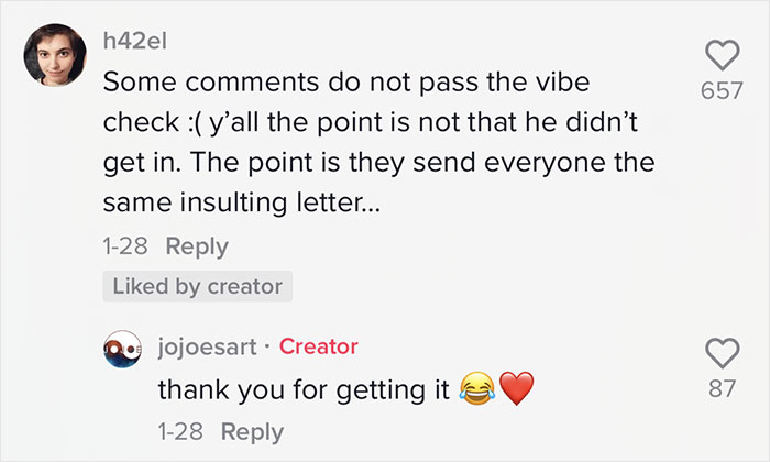 Guy Shows The Harsh Rejection Letter This Prestigious Art School Sent Him, Turns Out Other Applicants Received The Exact Same One