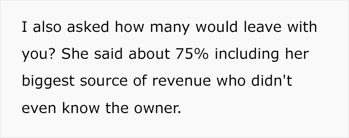Woman Who Sacrificed A Lot For A Company Gets Tricked By The Boss, Leaves And Takes 90% Of The Business With Her