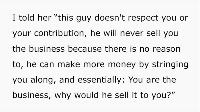 Woman Who Sacrificed A Lot For A Company Gets Tricked By The Boss, Leaves And Takes 90% Of The Business With Her