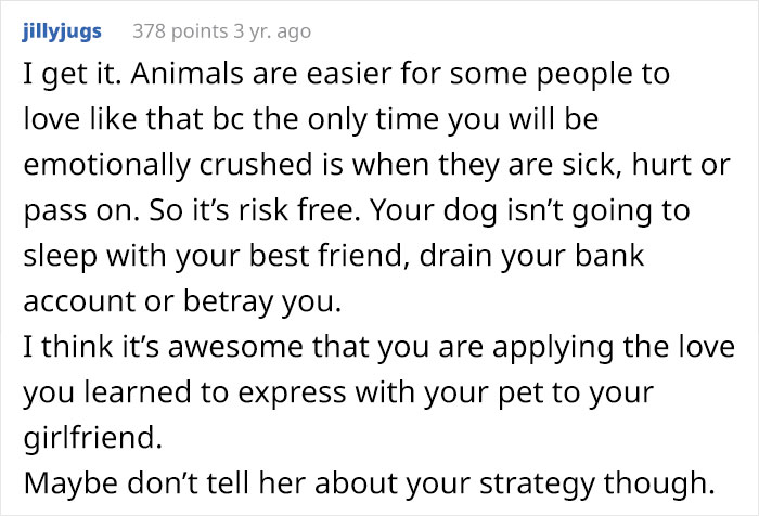 Girlfriend Complained That BF Isn't Affectionate Enough, He Fixed The Issue By Treating Her Like A Dog, And The Internet Doesn't Know What To Think Anymore