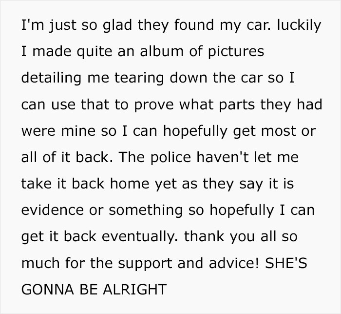 Girlfriend Dumps Boyfriend's Expensive Car Project At The Scrapyard, Ends Up Single With A Lawsuit