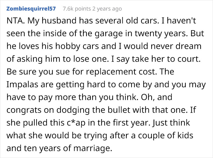 Girlfriend Dumps Boyfriend's Expensive Car Project At The Scrapyard, Ends Up Single With A Lawsuit