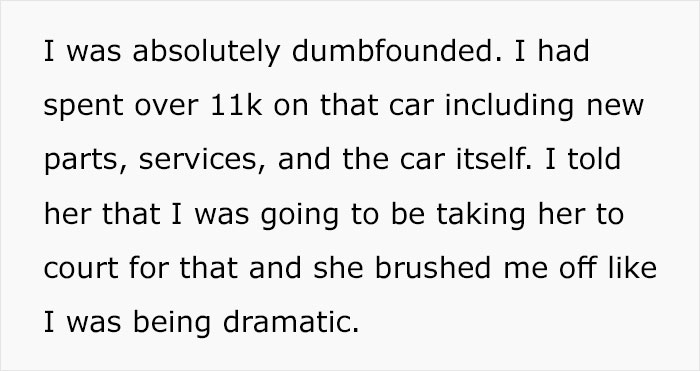 Girlfriend Dumps Boyfriend's Expensive Car Project At The Scrapyard, Ends Up Single With A Lawsuit