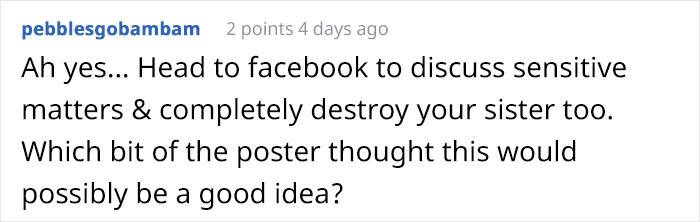 Bride Says She Wants To Drop Her Sister As A Bridesmaid Because She Won't Wear A Dress Her Size, Asks The Internet What To Do Bride Says She Wants To Drop Her Sister As A Bridesmaid Because She Won't Wear A Dress Her Size, Asks The Internet What To Do