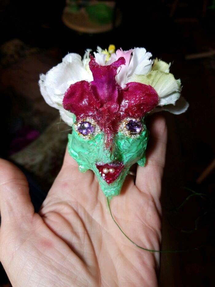 Here's The Head Of A Doll I'm Making