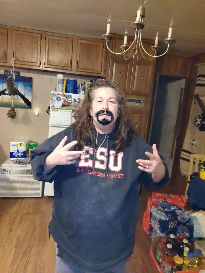 My Mom With Facial Hair 🤣😂