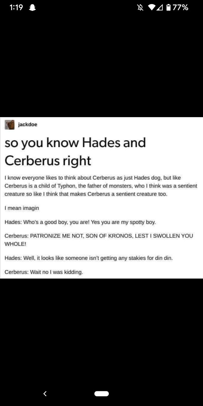 I Mean Could You Imagine Lol