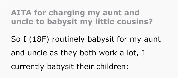 Teen Babysits Her 3 Cousins Full-Time Almost Every Day, All Hell Breaks Loose When She Asks To Get Paid