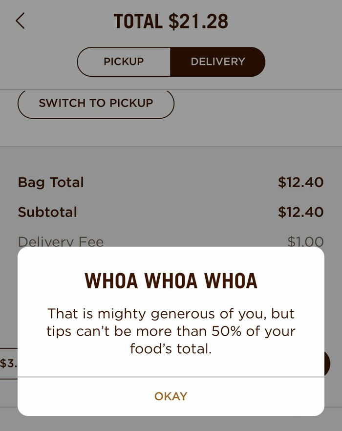 Man Slams Chipotle For Capping Delivery Driver Tips At 50%, Chipotle Explains Why But Their Answer Seems To Anger People Even More