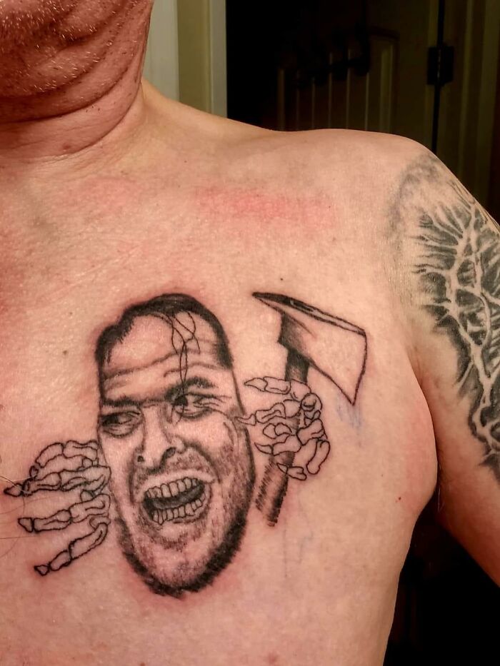 Found This One From A Horror Movie Group. I'm Speechless. "Here's Johnynynyny!"