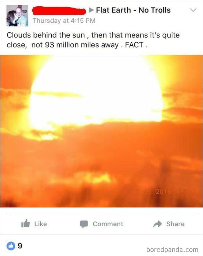 This Flat Earth Page Is A Goldmine