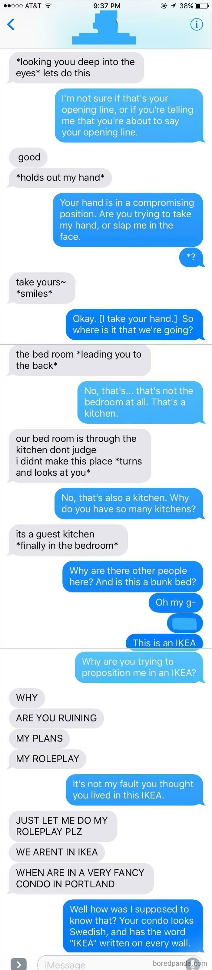 He's Been Begging For Weeks To Do A "Sexy Roleplay" With Me. I Finally Said Yes. I Think He Regrets Everything Now