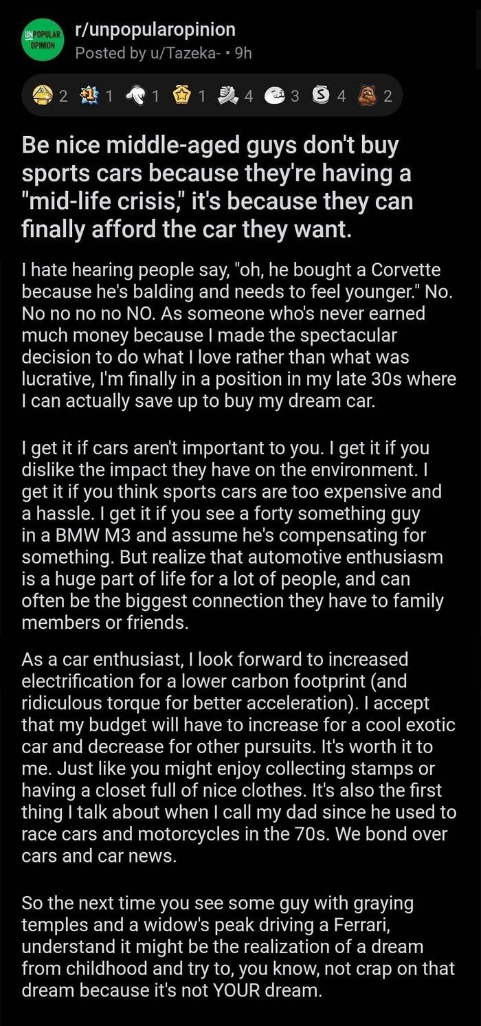 Fr I Be Buying That S5 When Im 30
follow @r_unpopular.opinion
follow @r_unpopular.opinion
-
-
-
#reddit #redditcomments #redditstories #funnyreddit #cringe #redditcringe #hilarious #dumb #askreddit #r/ #redditally #redditvideos #dankmemes #redditmemes #redditask #redditamerica #redditbest #bestofreddit #topreddit #redditcringe #askredditanswers