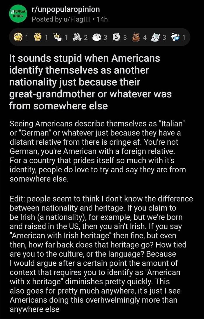 Thoughts? 🤔
follow @r_unpopular.opinion
follow @r_unpopular.opinion
-
-
-
#reddit #redditcomments #redditstories #funnyreddit #cringe #redditcringe #hilarious #dumb #askreddit #r/ #redditally #redditvideos #dankmemes #redditmemes #redditask #redditamerica #redditbest #bestofreddit #topreddit #redditcringe #askredditanswers