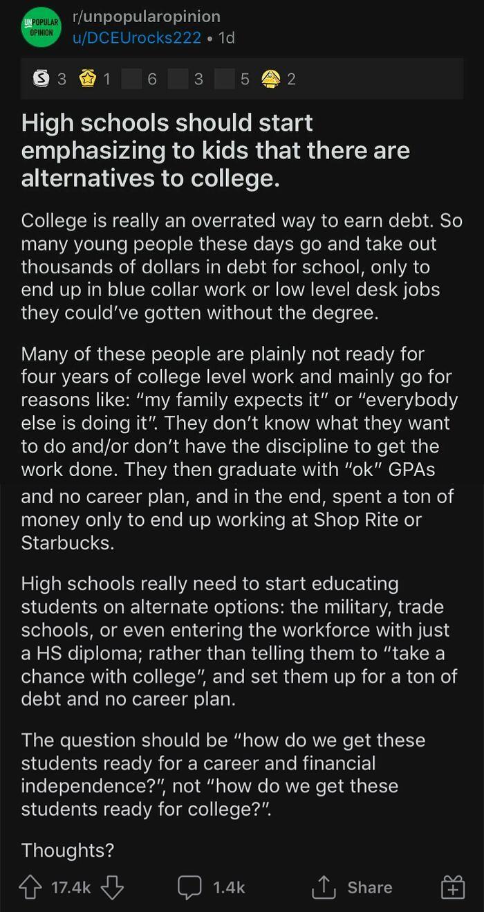 Are Your Going To College ?