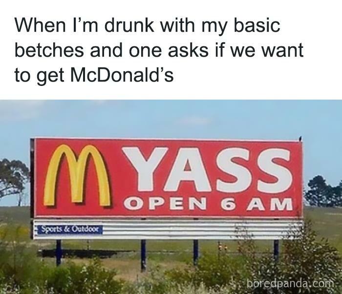 Sign Me Up For A Big Mac Trish