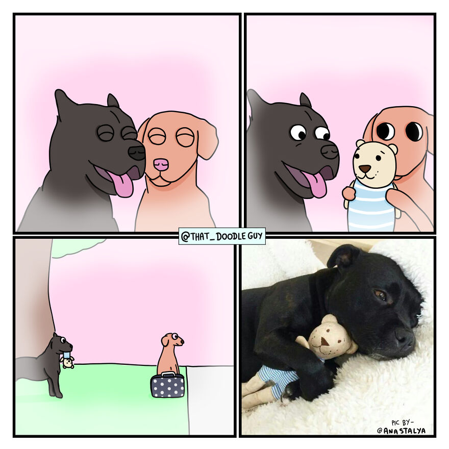 10 Wholesome Animal Comics About Love That Will Make Your Valentine's Day