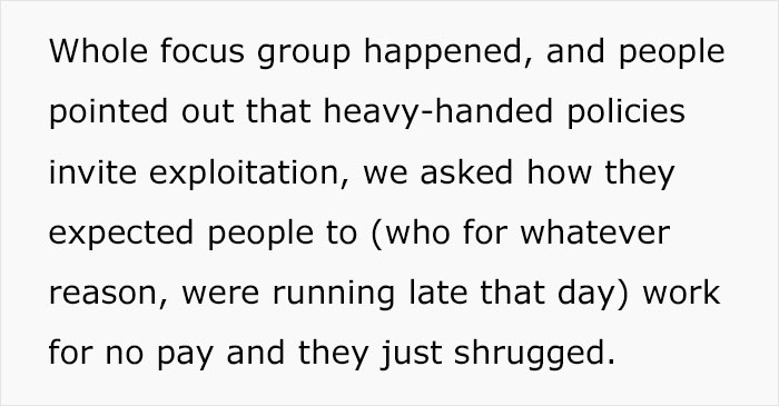 Management Introduces Disciplinary Rules To Make Most Of Employees, Freaks Out When They Turn The Rules Against Them