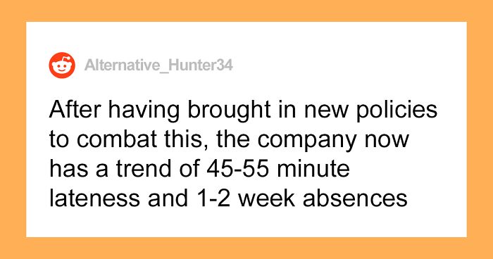 Management Introduces Disciplinary Rules To Make Most Of Employees, Freaks Out When They Turn The Rules Against Them