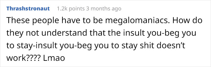Entitled Boss Begs Moving Worker To Stay, Ends Up Insulting Her And Calling Her A Liar In This Text Exchange