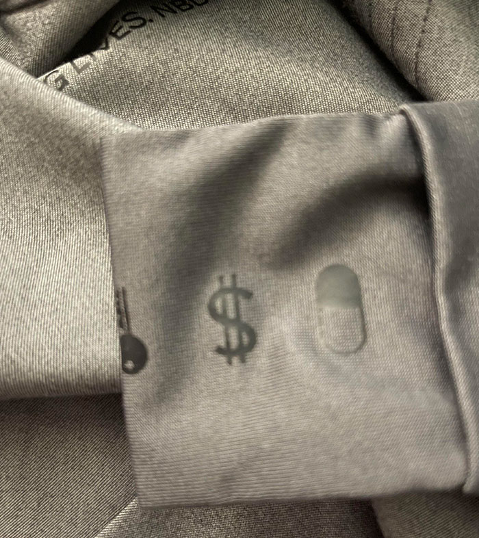 My Scrubs Have An Inside Pocket Dedicated To Keys, Coins, And Pills