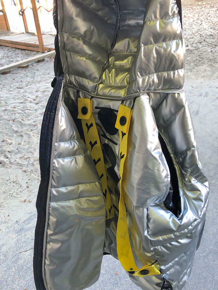 Backpack Straps Inside A Jacket