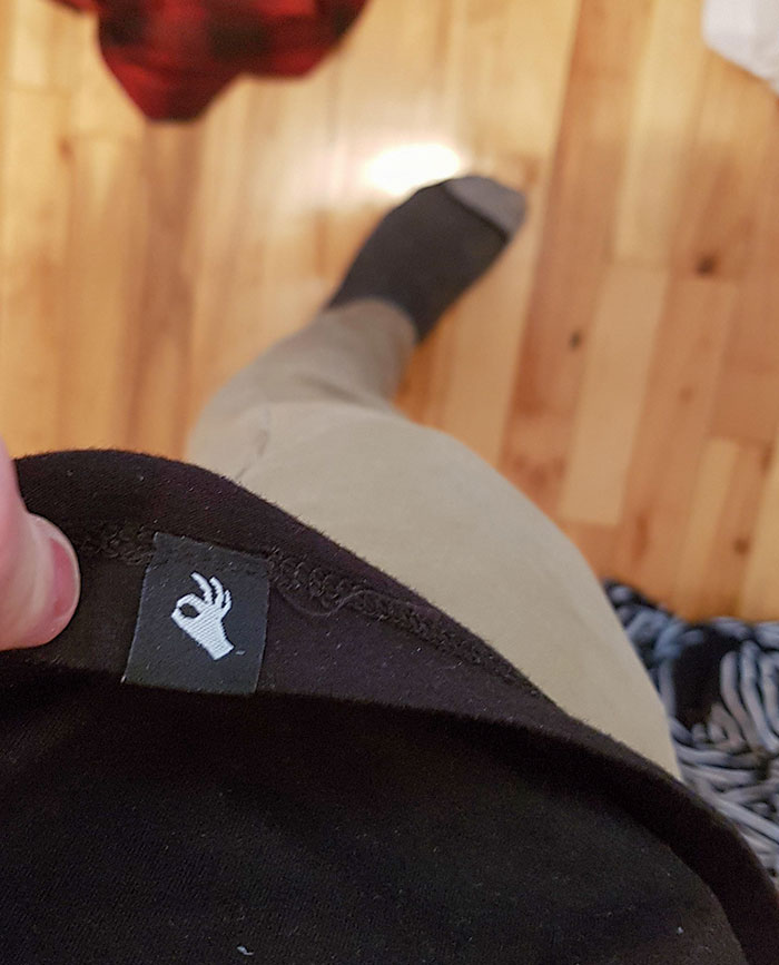 The Reverse Side Of My Shirt Tag Has This Printed On