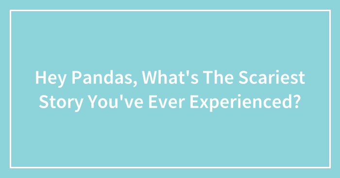 Hey Pandas, What’s The Scariest Story You’ve Ever Experienced? (Closed)
