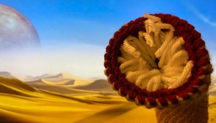 I Crochet Sandworms Inspired By The Dune Movies