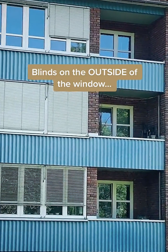 Blinds Outside Windows