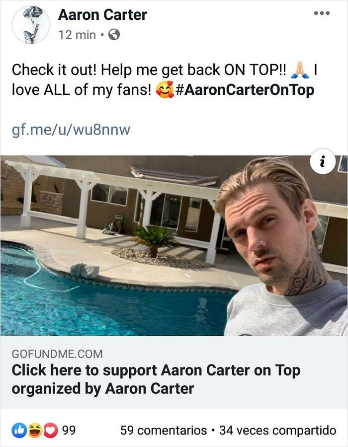 Former Child Star Wants 100k, He Has Spent All His Money