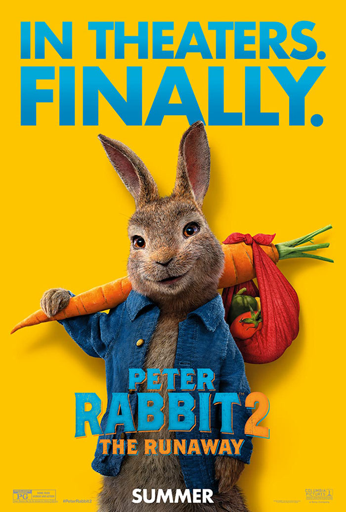 Poster of Peter Rabbit 2 movie 