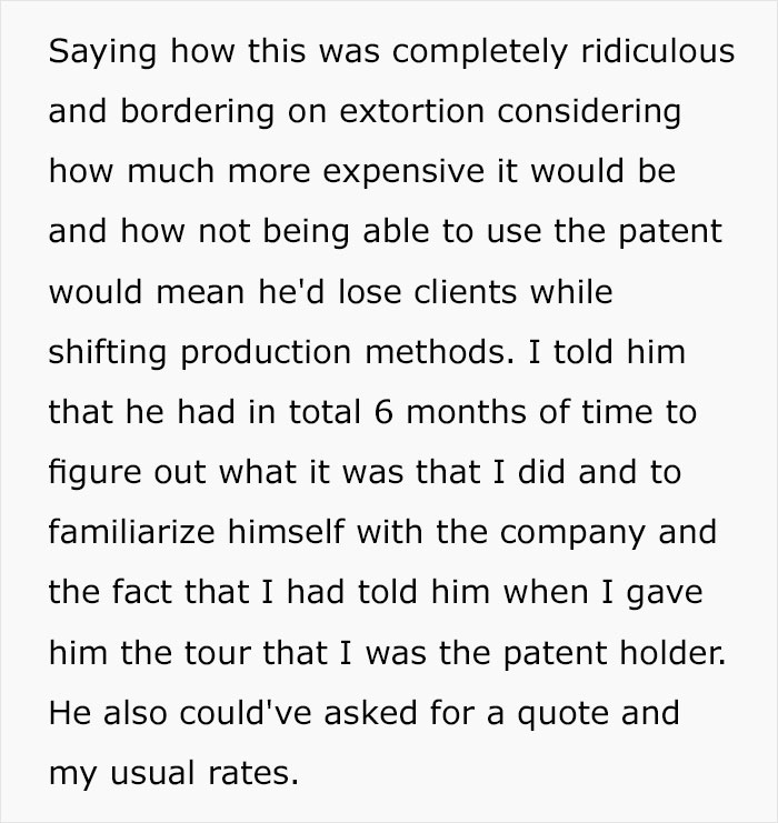 Employee Gets Fired By Greedy New Boss, Destroys The Business By Legally Stopping Production