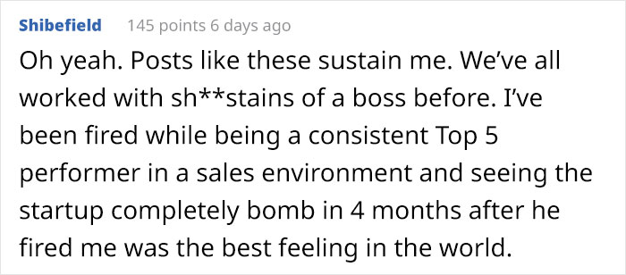 Employee Gets Fired By Greedy New Boss, Destroys The Business By Legally Stopping Production